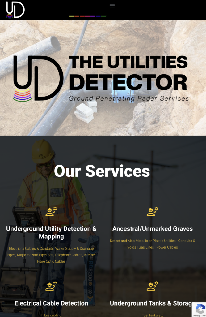 New Client Website- Utilities Detector