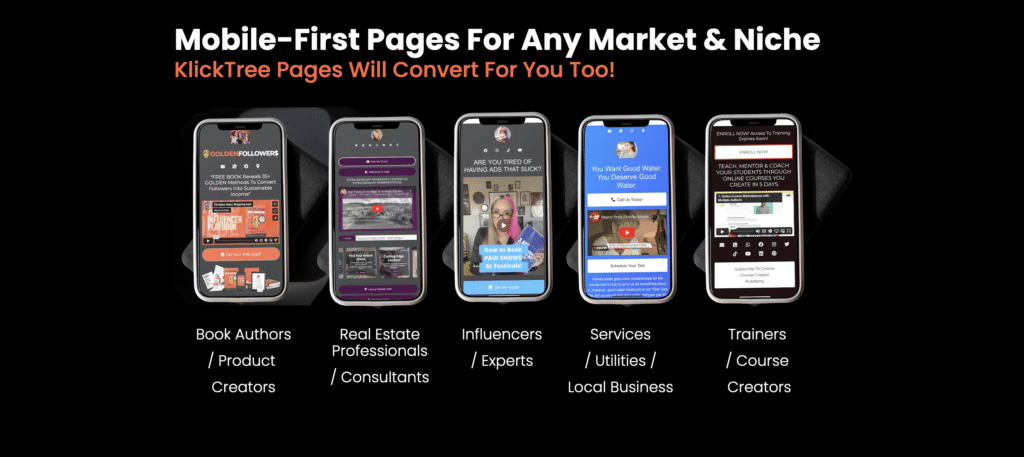 AI mobile websites in minutes